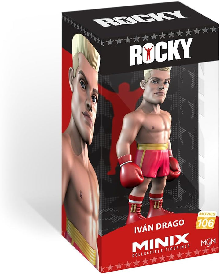 MINIX Rocky Figur, Ivan Drago, Sammlerstücke für Ausstellung, Geschenkidee, Spielzeug für Kinder und