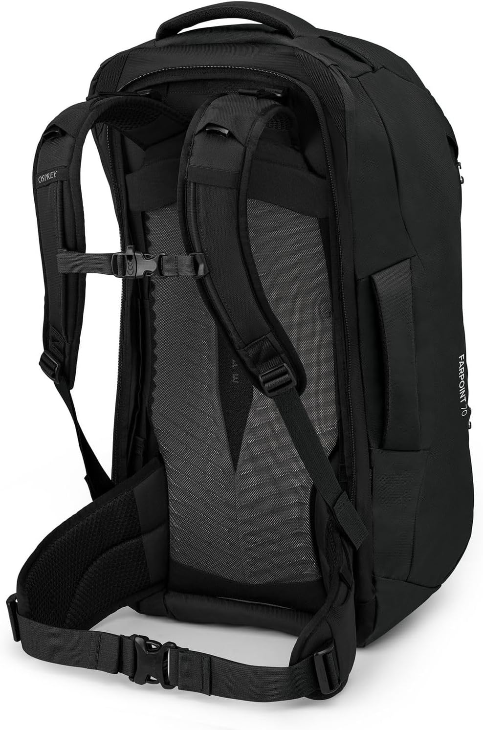 Osprey Herren Farpoint Herren Rucksack Rucksack (1er Pack) Einheitsgrösse - 70 l Schwarz, Einheitsgr