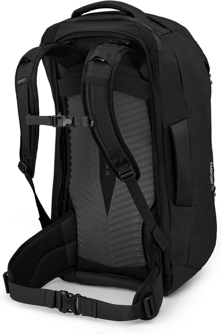 Osprey Herren Farpoint Herren Rucksack Rucksack (1er Pack) Einheitsgrösse - 70 l Schwarz, Einheitsgr