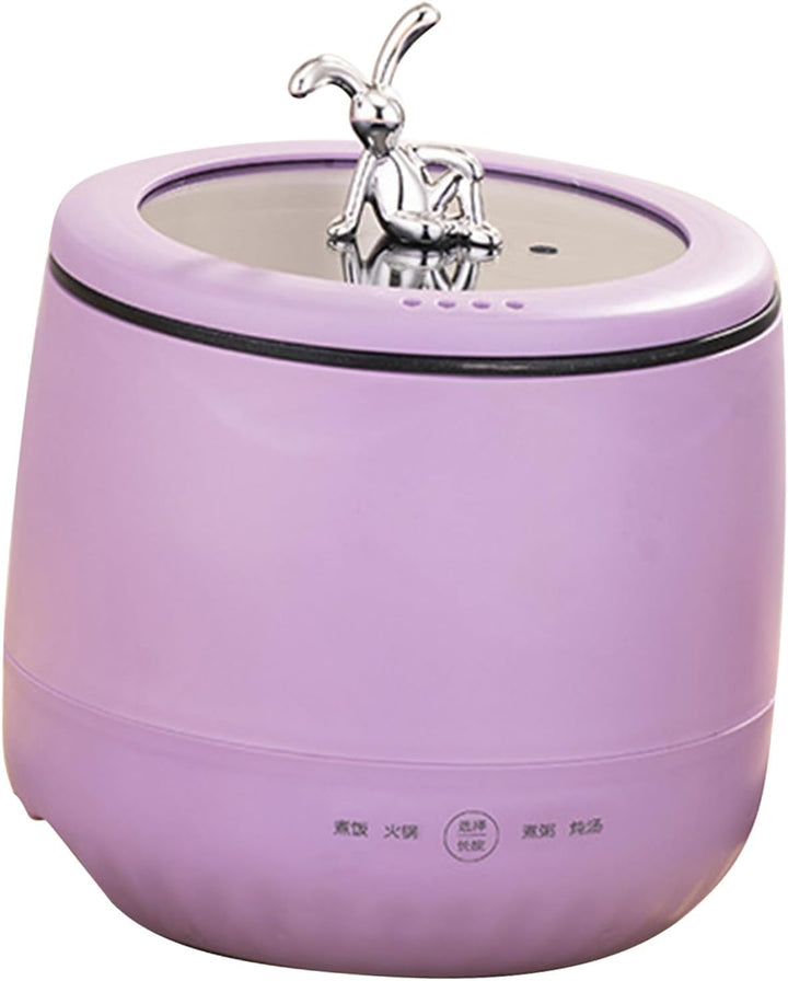 Reiskocher, Mini 1,8l Non -Stick Smart Electric Easy Clean Serviert 2 Personen Reiskocher für 1 Pers