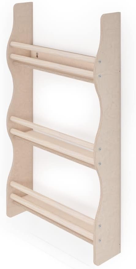 MAMOI® Bücherregal für Kinder, Bücherkiste für kinderzimmer, Book Shelf, Buchregal, Wandregal kinder