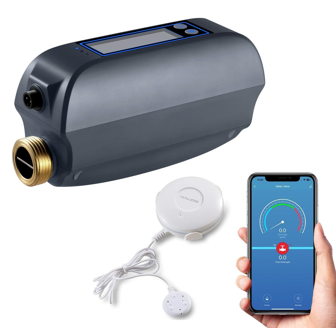 Haozee WiFi Smart-Wasserventil und automatische Abschaltung, Automatisierungsszene funktioniert mit