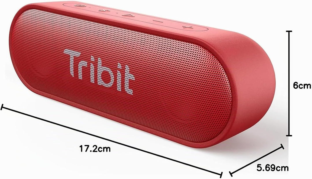 Tribit XSound Go Bluetooth Lautsprecher, 16W Klang mit tiefem Bass, 24 Std., IPX7 wasserdicht, Bluet