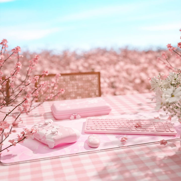 Mytrix RGB Gaming Mauspad Rosa Sakura Pink, Pink