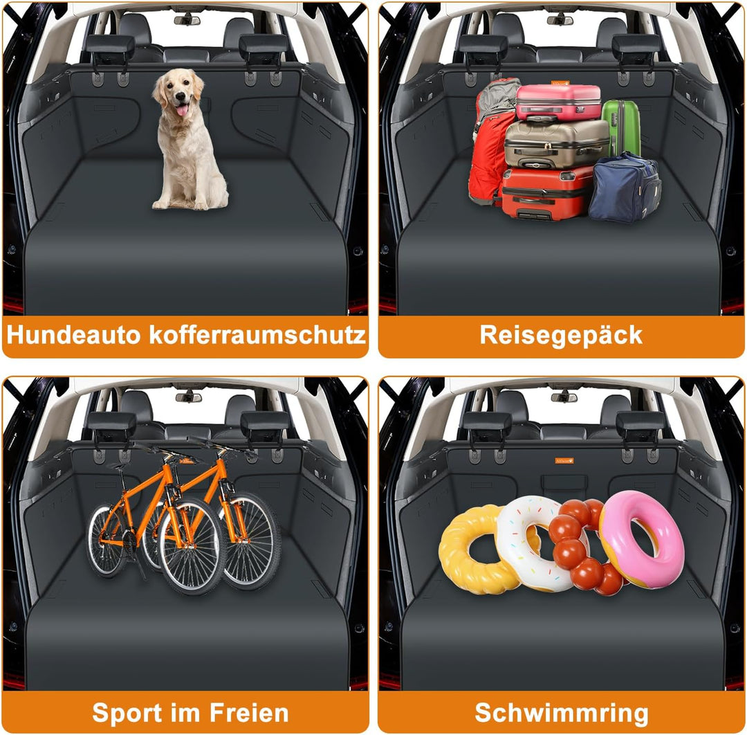 Alfheim Universal Kofferraumschutz - wasserabweisend & pflegeleicht - Ideale Autodecke für Hunde - S