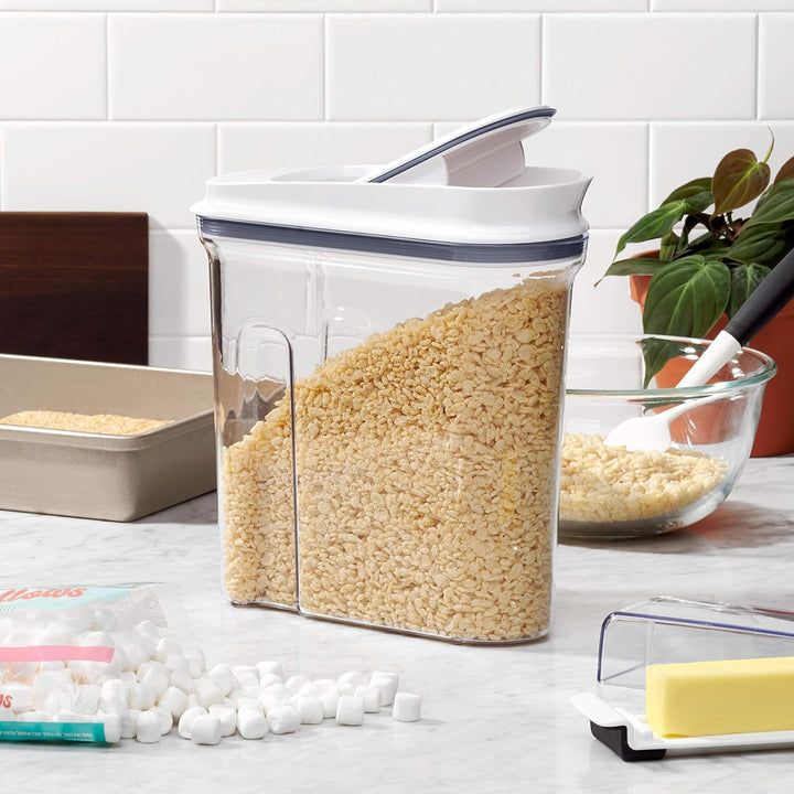 OXO Good Grips POP Müslispender gross (4,2 l) – Vorratsdose mit Deckel für eine luftdichte Aufbewahr