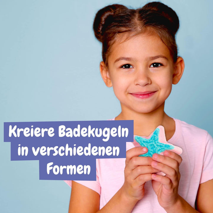 Science4you – Badebomben Selber Machen Set für Kinder ab 8 Jahren – Badekugeln Basteln Mädchen 6 7 8