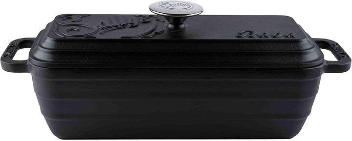 Sallys Gusseisen Brot- Backform Baba (Carbon Black), Carbon Black