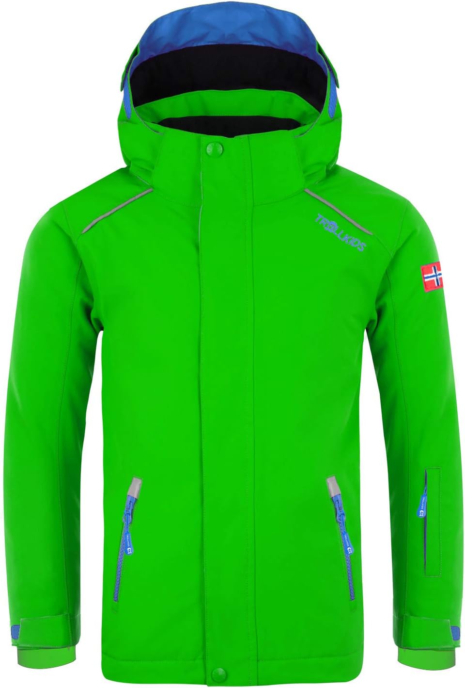 Trollkids Kids Holmenkollen Snow Jacket PRO 92 Bright Green, 92 Bright Green