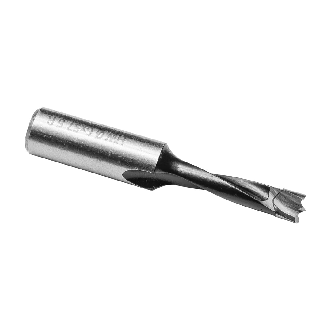 ENT 22761 Dübelbohrer HW, Schaft (S) 10 mm, Durchmesser (D) 6 mm, NL 27 mm, SL 27 mm, L 57,5 mm, Rec