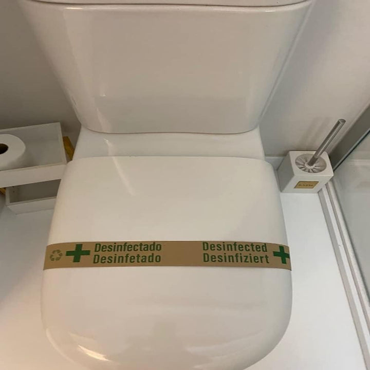 WC-Garantie-Papier, umweltfreundlich, parfümiert, 100 % recycelbar, für WC-Garantie, 55 x 5 cm, 1000