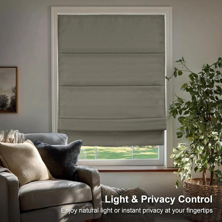 Chicology Treatments, for Home, Window Shade Fenster, Lampenschirme, römische Farbtöne, Polyester, D