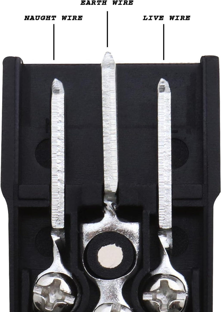 10er 8 x 3 cm C14 AC250V 10A 3 Pins Stecker Netzstecker Mit AC Stecker