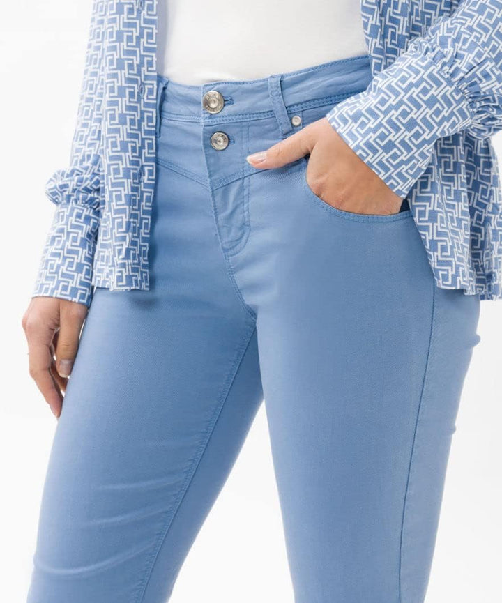 BRAX Damen Style Shakira Cozy Cotton Bequeme Damenhose in Lyocell-Baumwoll-Qualität Hose 26W / 32L I