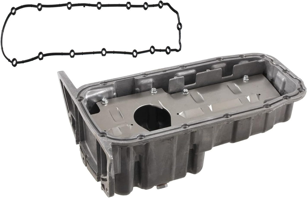 febi bilstein 29470 Ölwanne mit Ölwannendichtung und Ölablassschraube , 1 Stück