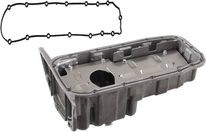febi bilstein 29470 Ölwanne mit Ölwannendichtung und Ölablassschraube , 1 Stück