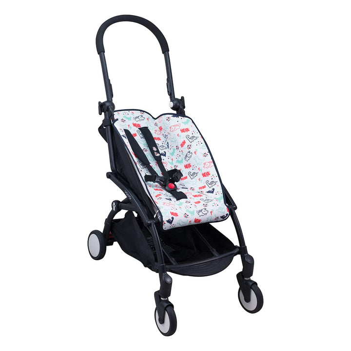 JYOKO KIDS Sitzauflage kompatibel mit Babyzen Yoyo (Dino Party), Dino Party