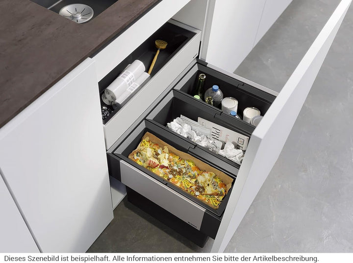 BLANCO 526209 SELECT II 60/3 Orga, Version 2021 60 cm Unterschrank - Mit Organisationsschublade 3 Ei