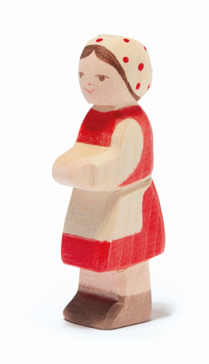 OSTHEIMER 26502 Heidi aus Holz Höhe 10cm Märchen Märchenwelt
