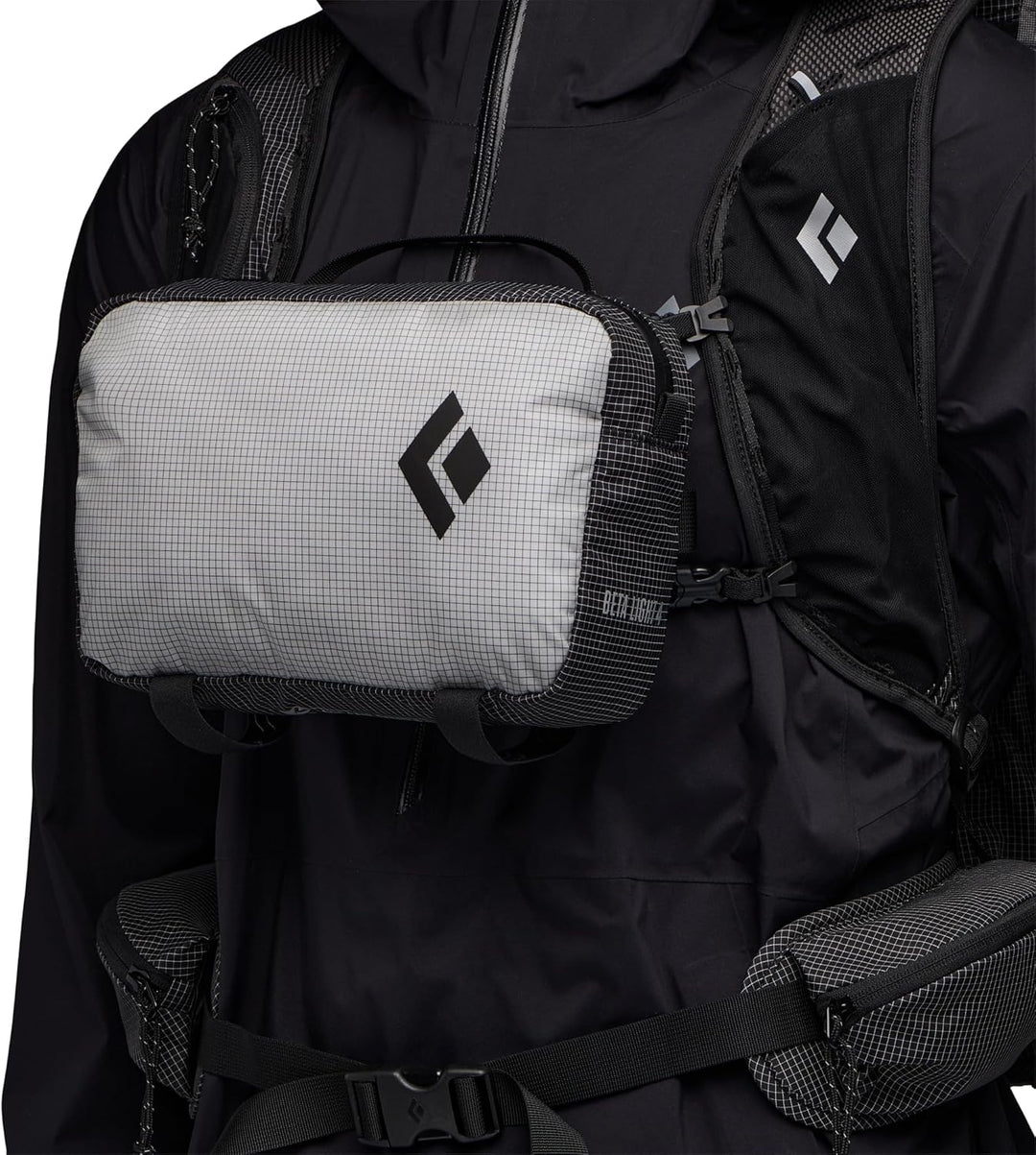 Beta Light Pack Satellitentasche Schwarze Legierung, Schwarze Legierung