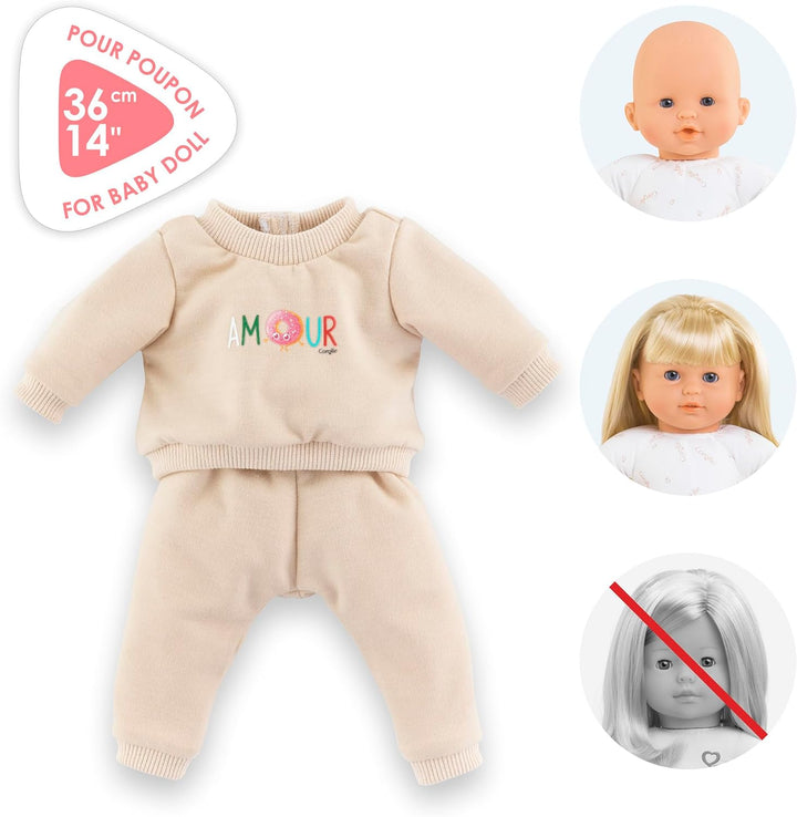 Corolle Jogginghose Beige, Kleidung, für Puppen 36 cm, 9000141900