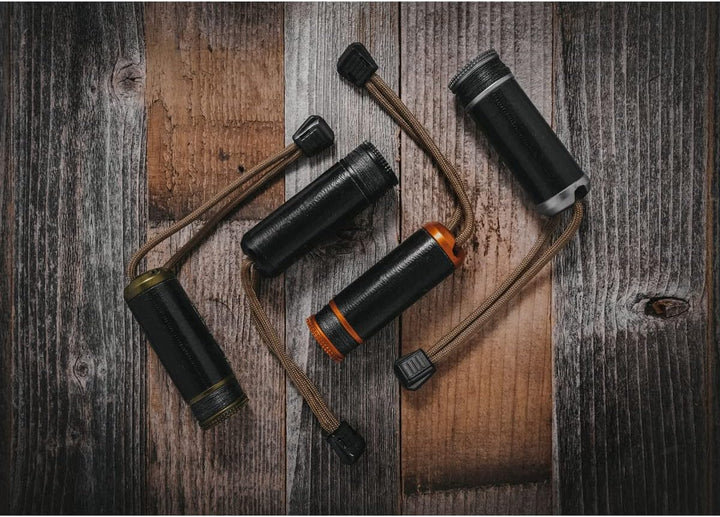 Exotac ripSPOOL Leichtes Bushcraft und Survival Komplettes Feld-Reparatur-Set und FireCord Lanyard f