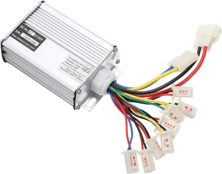 Jyving DC 36V 1000W Gebürsteter Regler Geschwindigkeit DC Motor Controller Roller Fahrrad E-Bike Ele