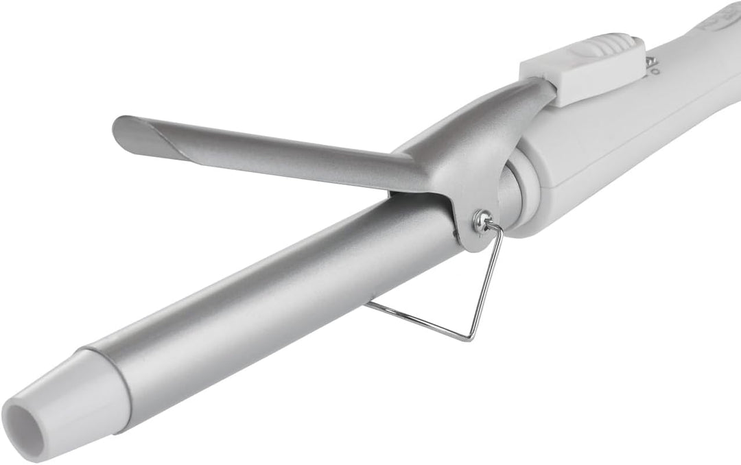 ADLER EUROPE AD 2105 Lockenstab Weiss – Keramik Heizstab mit PTC-System, 25W, einstellbare Bürste, m