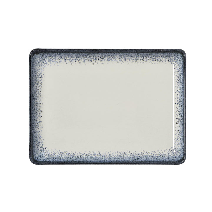 WAS Germany Teller, flach, 23 x 17 cm, Set á 6 Stück, marina, Porzellan 23 x 17 cm (6 Stück) Vida Ma