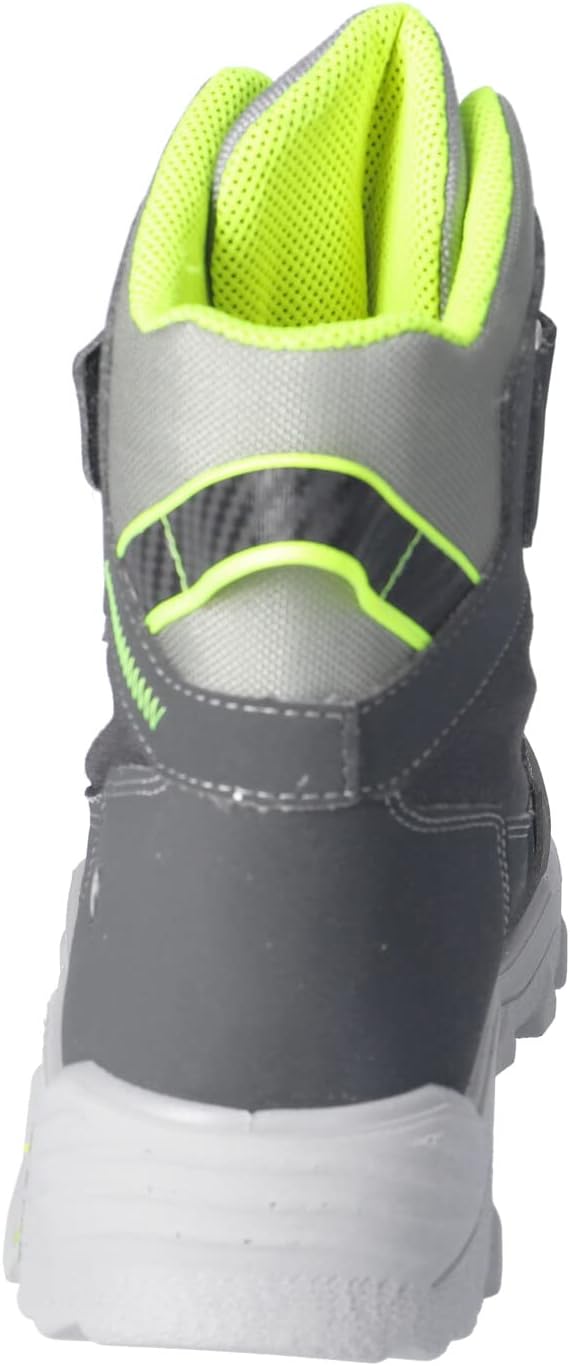 RICOSTA Jungen Winterstiefel Arctic,Kinder Boots,WMS:Mittel,Sympatex 31 EU Grau 490, 31 EU Grau 490