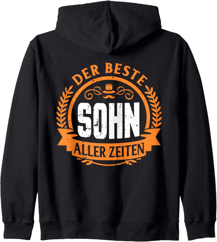 Der beste Sohn aller Zeiten - Stolze Eltern Söhne Geschenk Kapuzenjacke