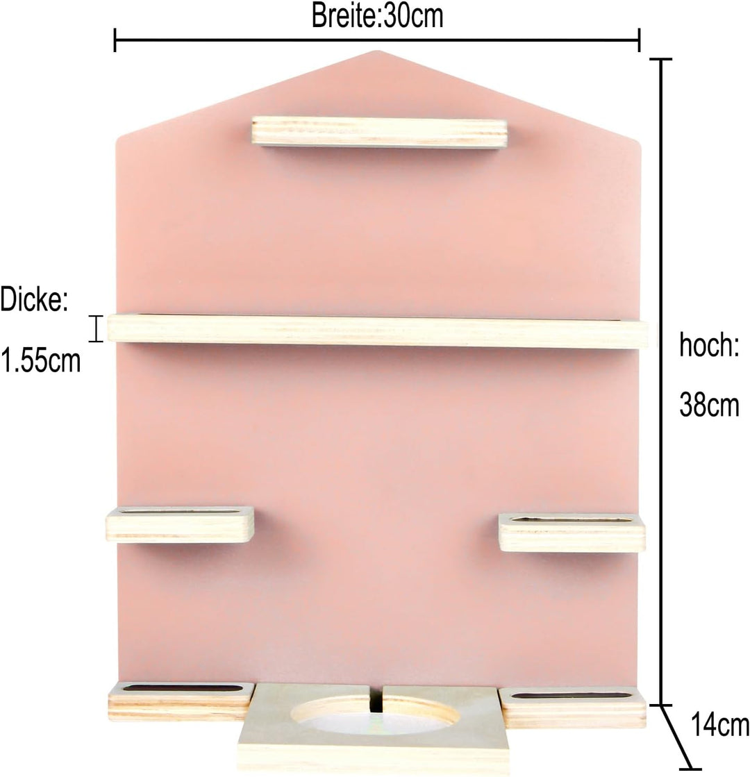 Magnetisches Wandregal lagerregal für Toniebox, Toniebox Regal mit Platz für 10 Tonie Hörfiguren, De