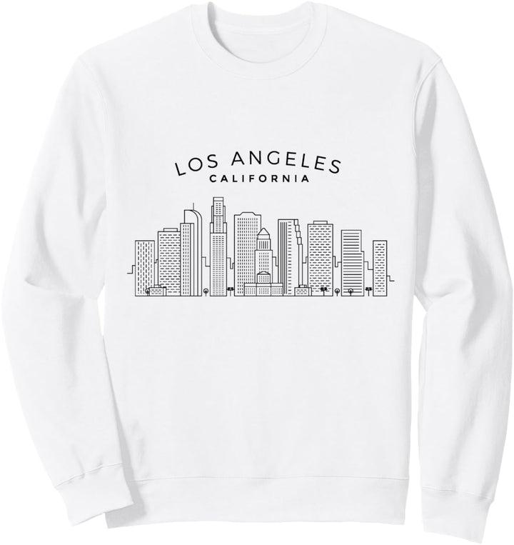 Los Angeles Skyline LA Weinlese Los Angeles Kalifornien Sweatshirt