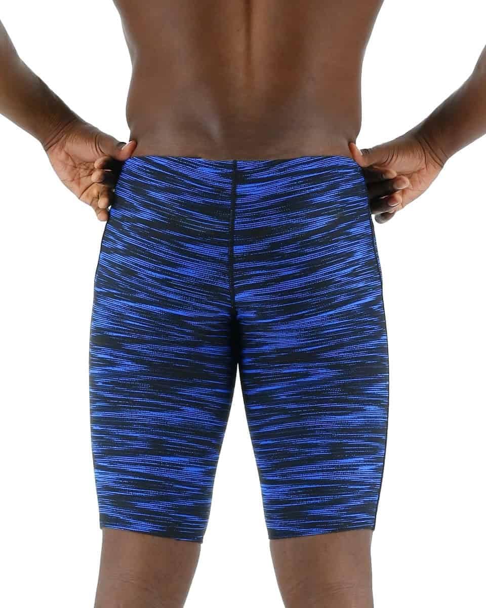 TYR Herren Durafast Elite Athletic Jammer Badeanzug Badehose 36 Blue Fizzy, 36 Blue Fizzy