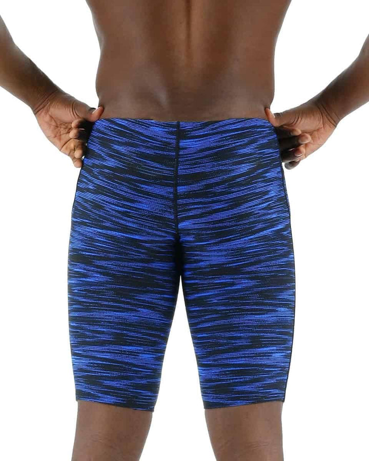 TYR Herren Durafast Elite Athletic Jammer Badeanzug Badehose 36 Blue Fizzy, 36 Blue Fizzy