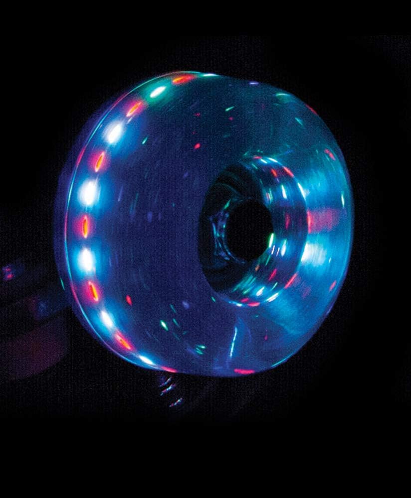 Rio Roller Light Up Rollen, Unisex Erwachsene S S Blau (glitter), S Blau (glitter)