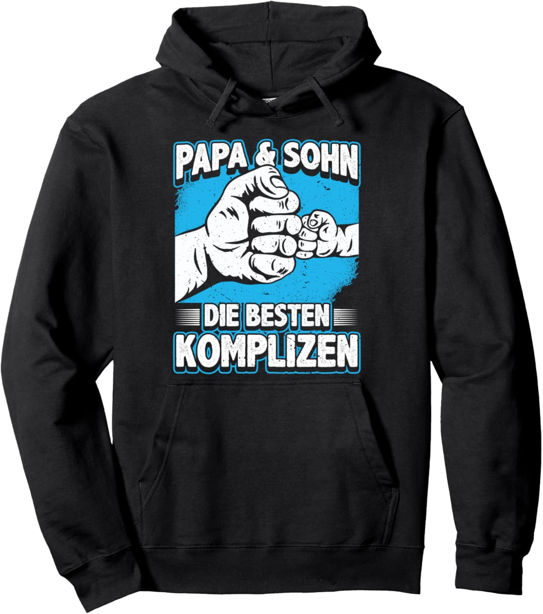 Papa & Sohn Partnerlook, Die Besten Komplizen, Vater Sohn Pullover Hoodie