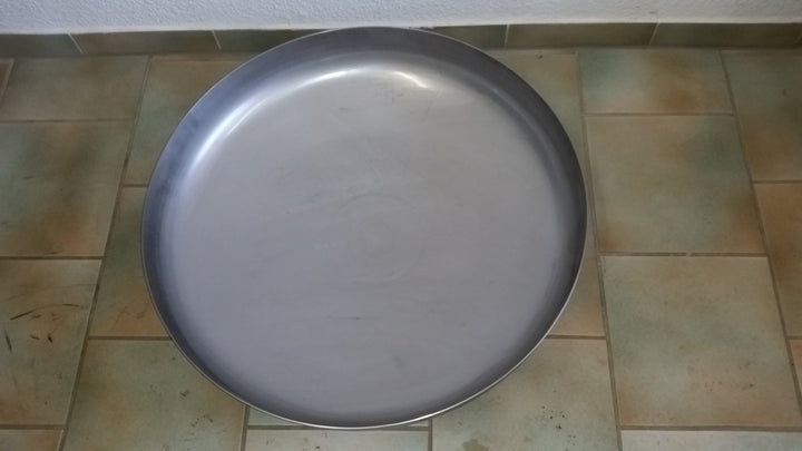Czaja Edelstahl Klöpperboden Ø 80 cm aus rostfreiem Edelstahl, Feuerstelle, Feuerschale, Grill für G