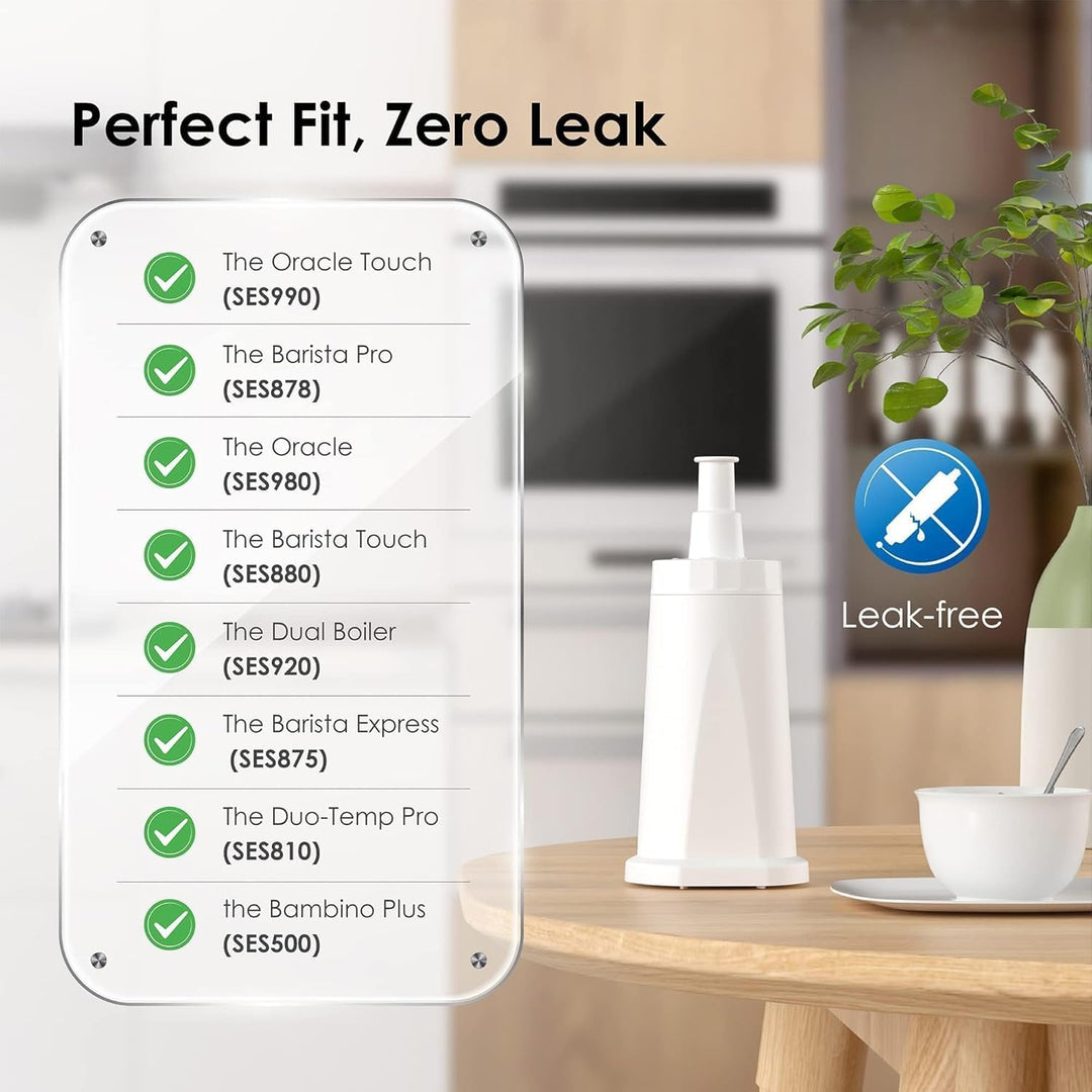 Waterdrop Filter, Ersatz für Sage® Barista Express Pro Wasserfilter, BES008 Filter, SES008/SES810/SE