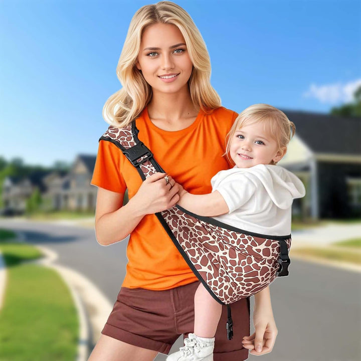 Tragetuch Baby &amp; Seitentrage - Ergonomische Hüfttrage für Baby &amp; Kleinkind mit Hüftsitz, ASTM Zertif