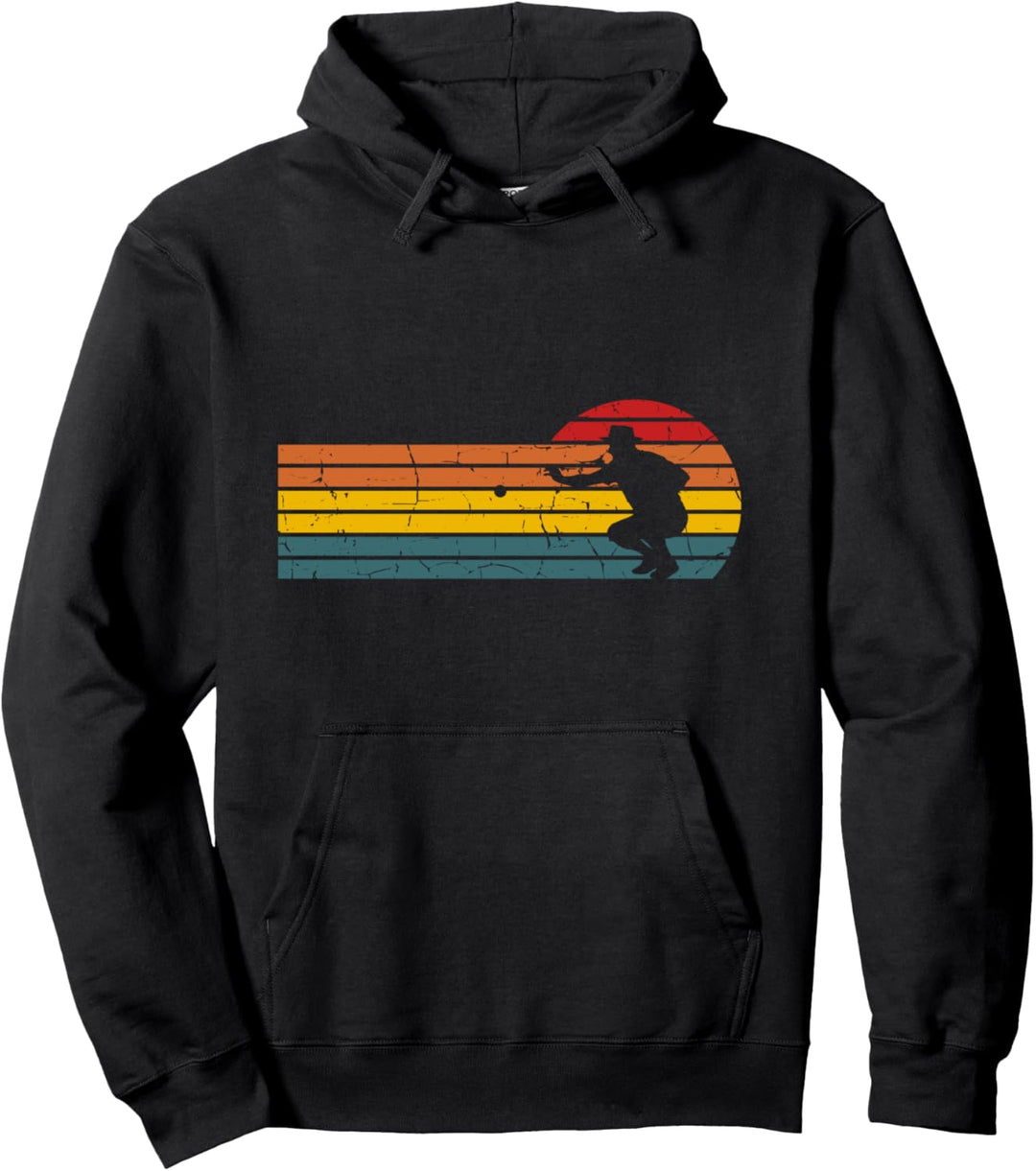 Boule Boulespieler Botcha Retro Petanque Spiel Boule Spieler Pullover Hoodie