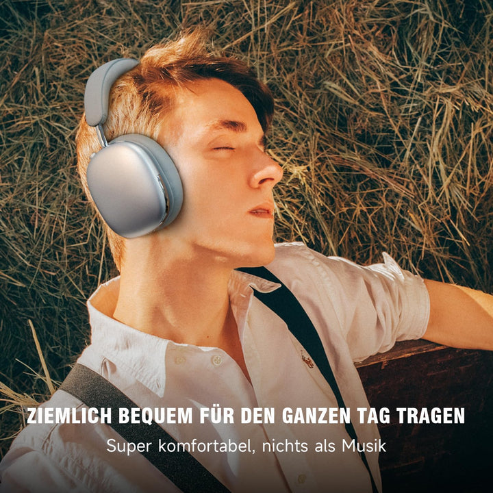 Freepods 120H Spielzeit Bluetooth ANC/ENC Over-Ear-Kopfhörer Aktive Geräuschunterdrückung drahtlos,