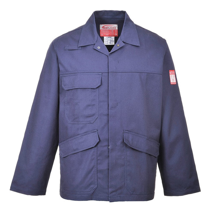 Portwest FR35NARL Bizflame Pro, Jacke, normale Passform, Grösse: L, Marineblau