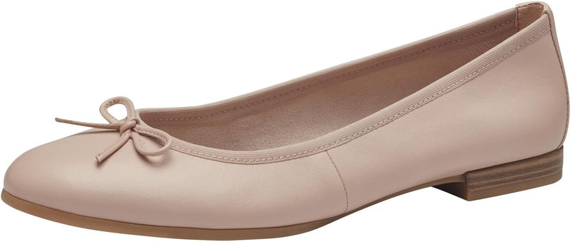 Tamaris Damen Ballerina Leder Powder 40 EU, Powder 40 EU