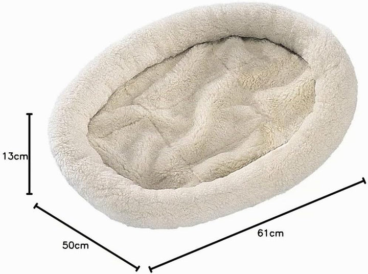 Nobby 80201 Katzen Kuschelbett gross, 50 x 61 cm L 61 x B 50 x H 8 cm, L 61 x B 50 x H 8 cm