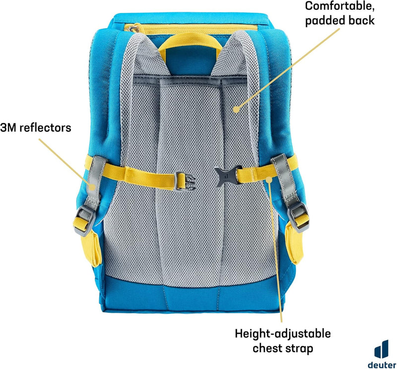 deuter Unisex Kinder Schmusebär Kinderrucksack (1er Pack) 8 L Azure-lapis, 8 L Azure-lapis