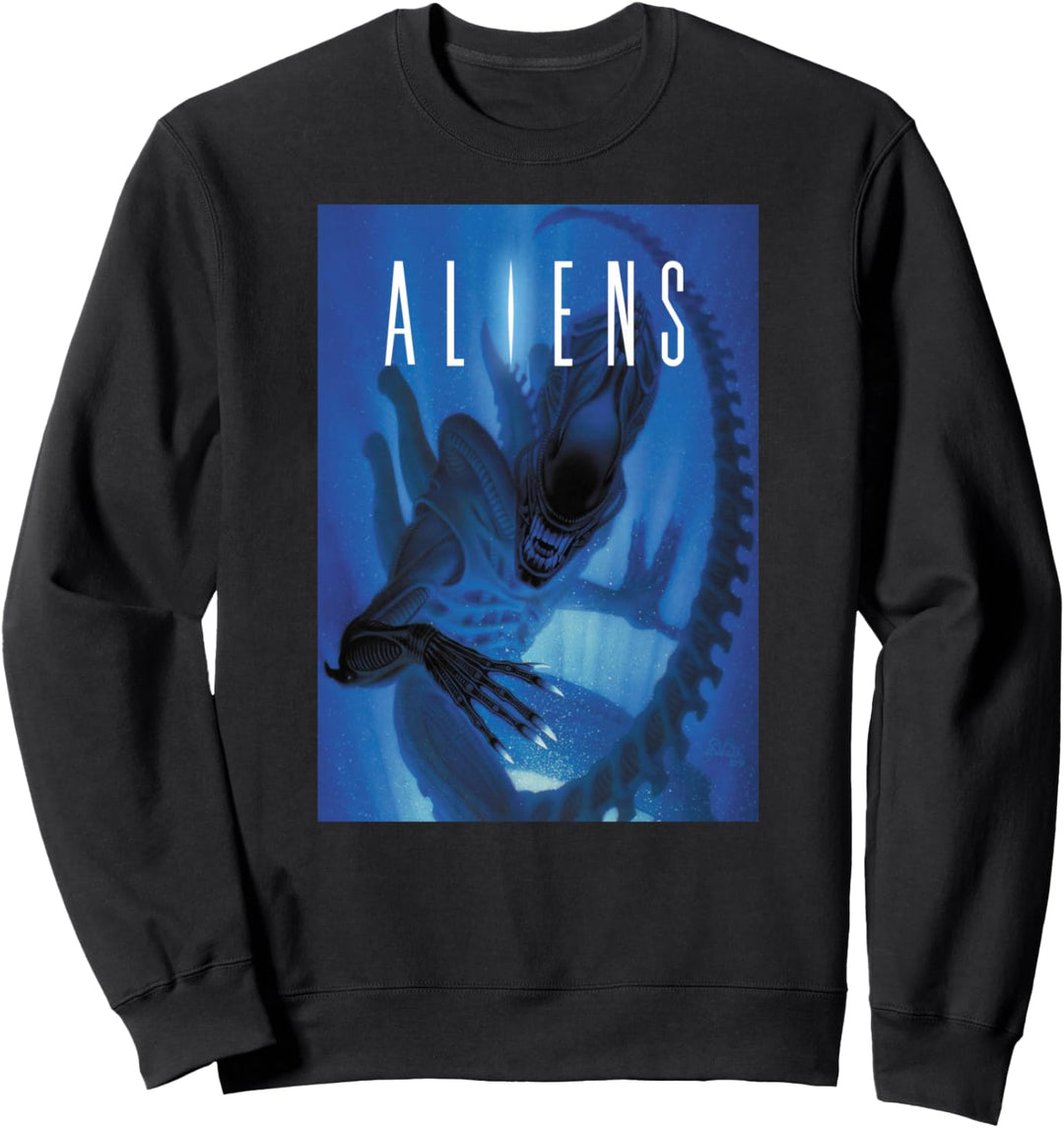 Aliens Xenomorph Blue Light Sweatshirt