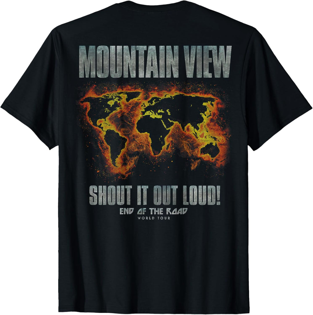 KISS - Exklusive offizielle Ende der Road Tour BERG VIEW T-Shirt