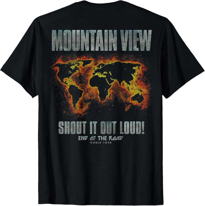 KISS - Exklusive offizielle Ende der Road Tour BERG VIEW T-Shirt