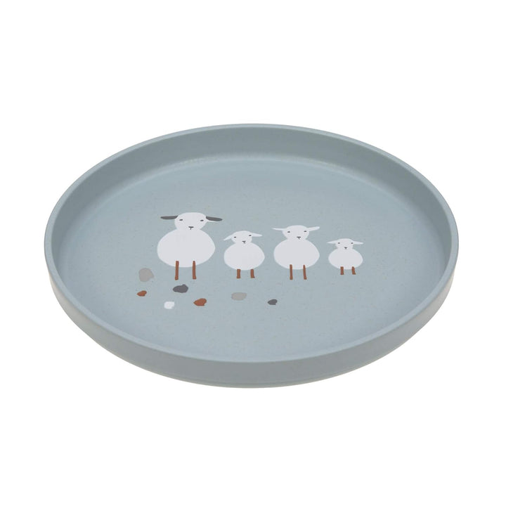 LÄSSIG Kindergeschirr Set (Teller, Becher, Schälchen, Löffel) ohne , BPA-frei, für Spülmaschine und